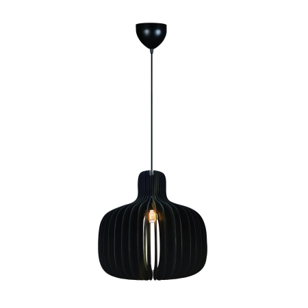 Lampa wisząca drewniana E27 Hazo NO2512053003 - Nordlux